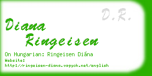 diana ringeisen business card